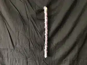 Botones sobre malva